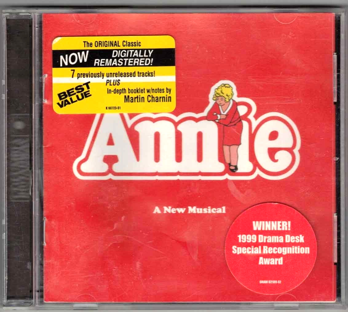 OCR 6 CD LOT Annie+Pajama Game+Finians Rainbow+Kismet+Chorus Line+Sound Of Music
