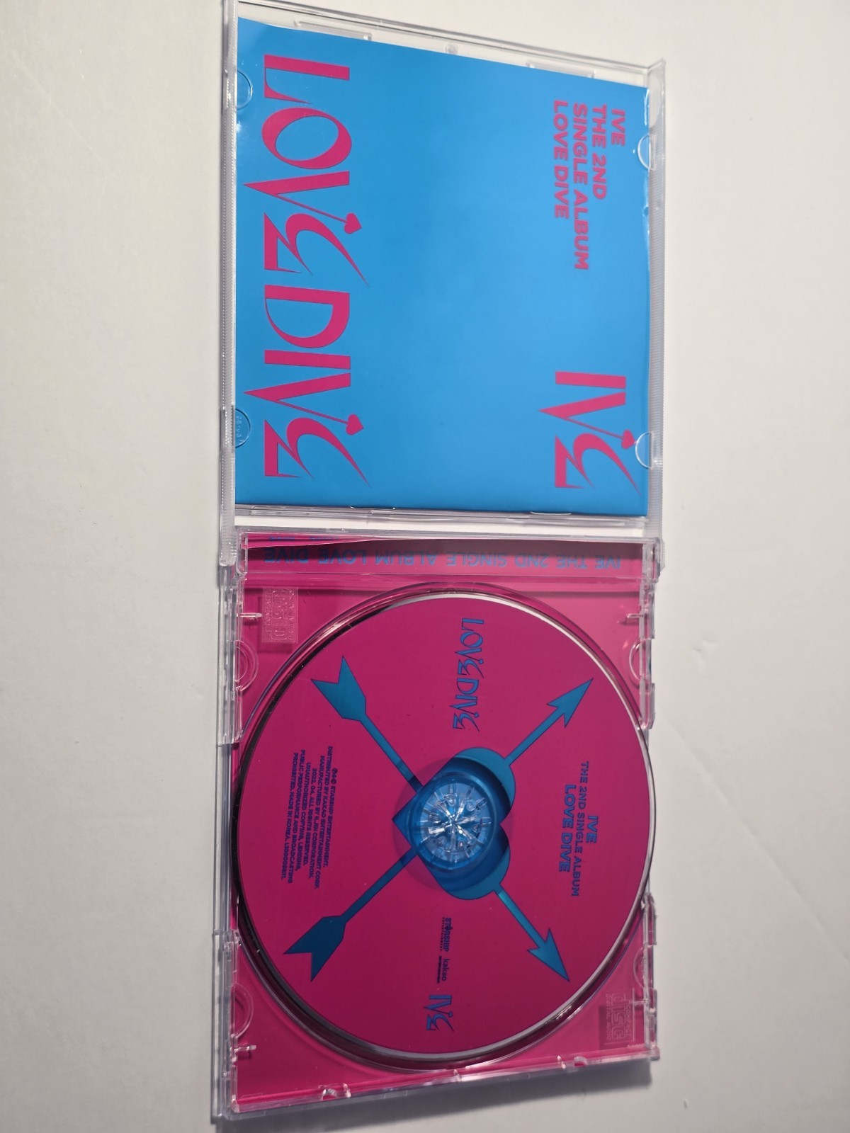 IVE Love Dive The 2nd Single Album CD K-Pop 2022