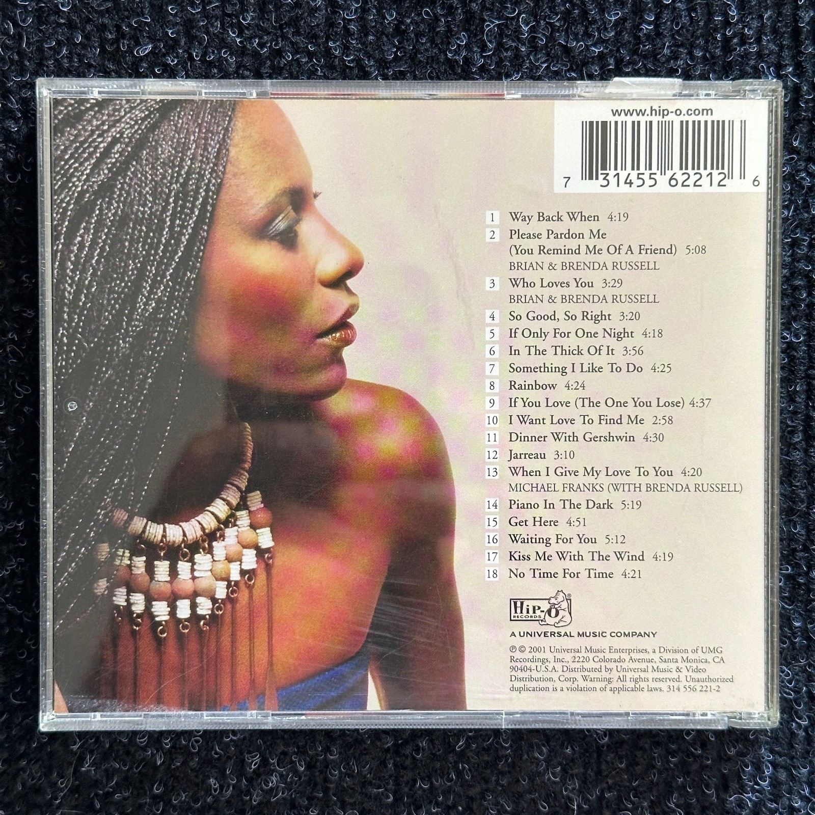Brenda Russell Ultimate Collection CD 2001 Hip-O Modern Soul Jazz-Funk R&B