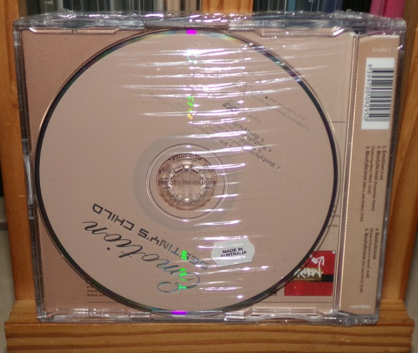 DESTINY'S CHILD EMOTION AUSTRALIA CD BOOTYLICIOUS SURVIVOR REMIXES
