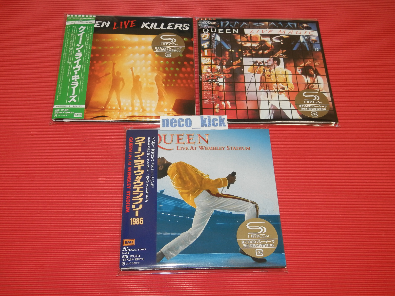 6WT 2024 QUEEN 6 LIVE JAPAN MINI LP SHM CD SET