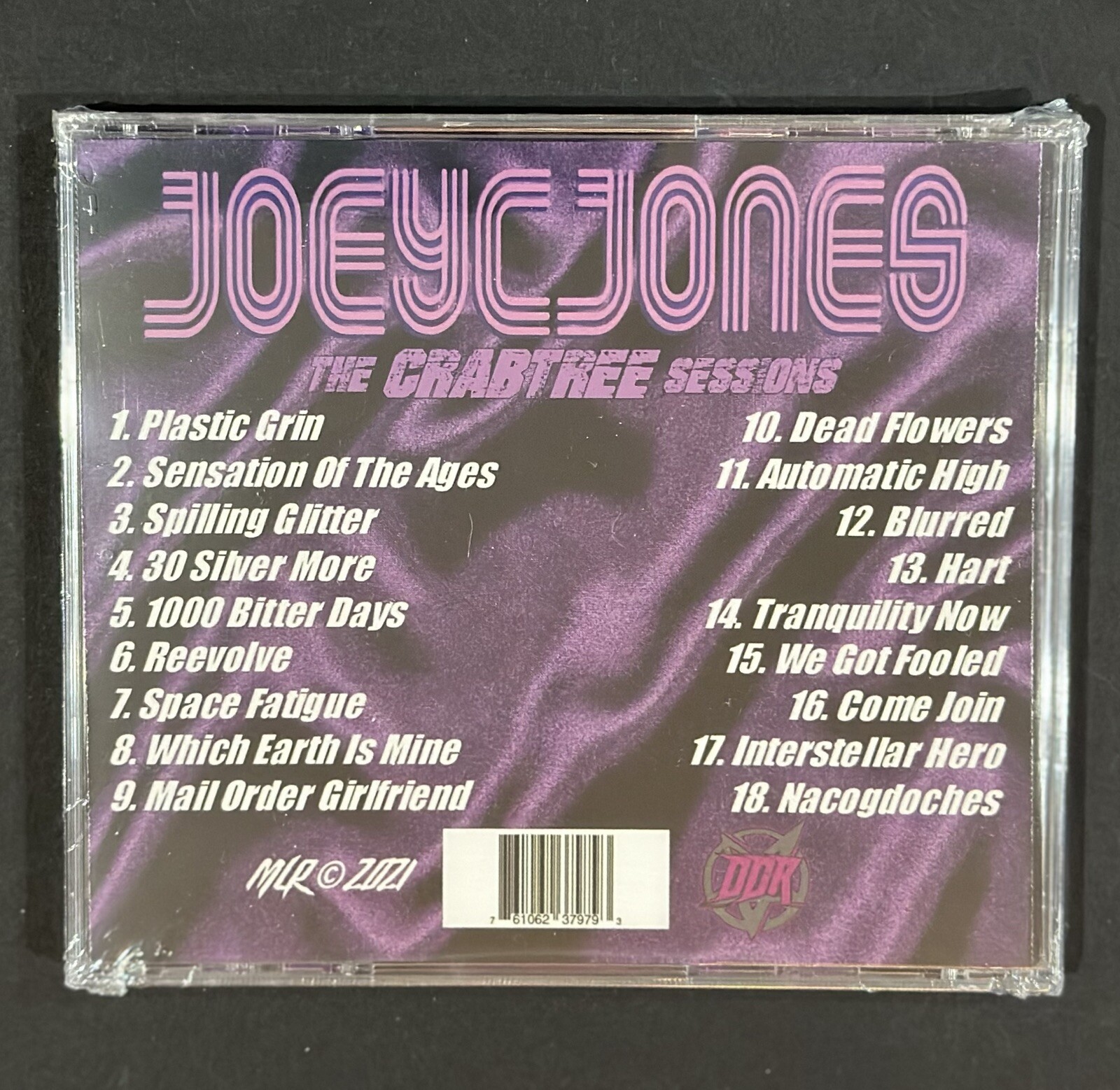 Joey C. Jones The Crabtree Sessions CD Brand New Sealed Metal Reissue