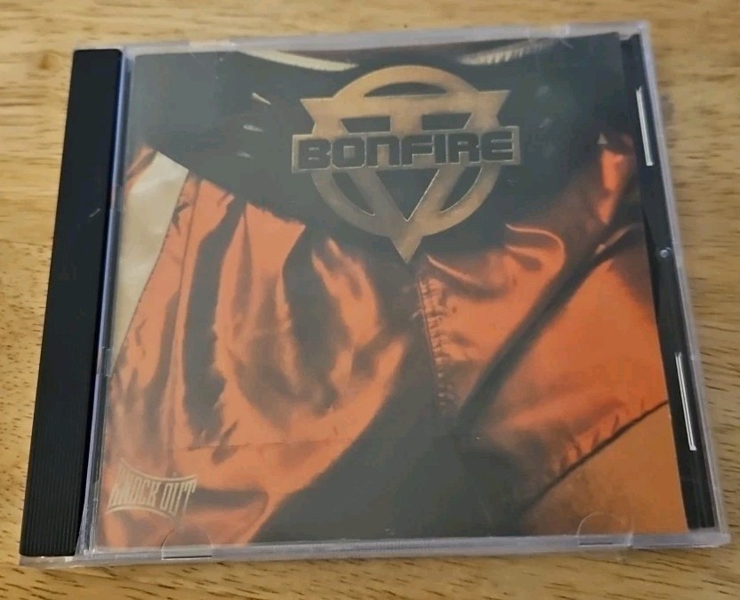 BONFIRE - KNOCK OUT CD RARE OOP IMPORT CD