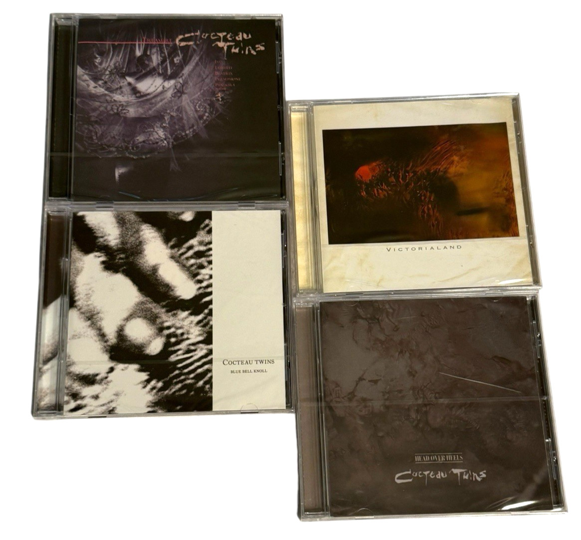 Cocteau Twins CD Collection 4 CD's, Treasure, Head Over, Blue Bell, Victorialand