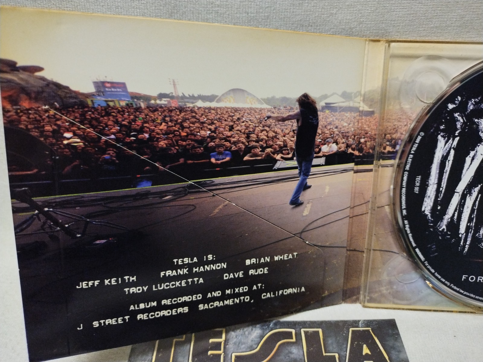 Tesla - Forever More (CD, Digipak, 2008 Ryko, CD45) Hard Rock , Glam Metal VG+