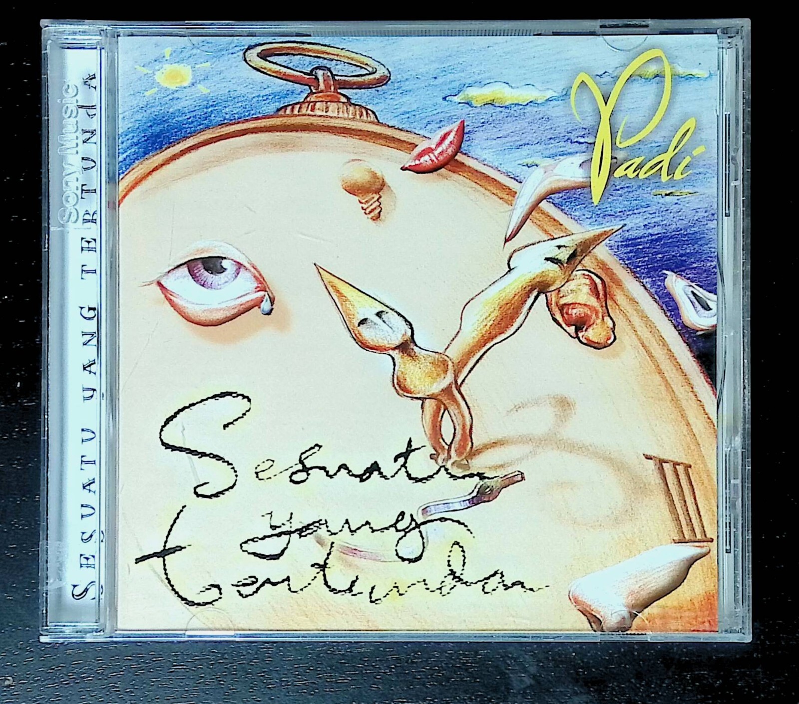 CD Padi Sesuatu Yang Tertuda 2001 Sony