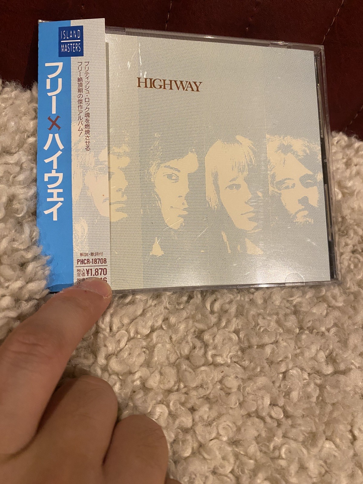 (Japan CD + Obi) Free ‎– Highway (1992) - PHCR-18708 - Very Good+