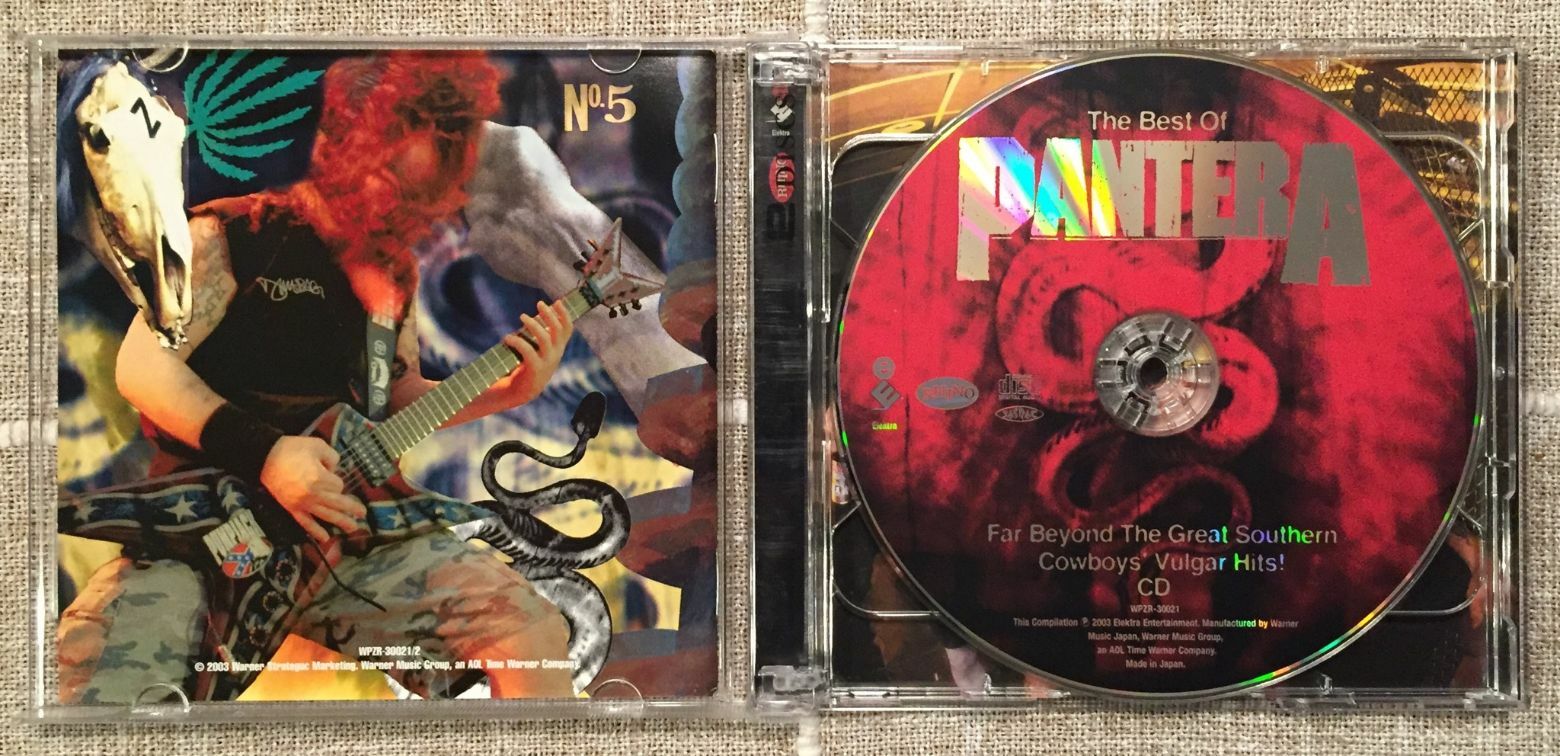 Pantera - Far Beyond The Great Southern Cowboys..(Original Japan CD + DVD w/OBI)