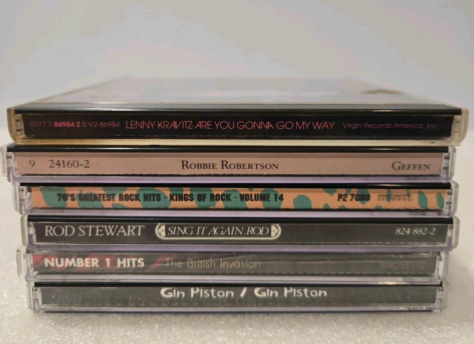 6 CD LOT - ROCK - VARiOUS ARTISTS - SEE PHOTOS & TITLES IN DESCRIPTION - CD16R4