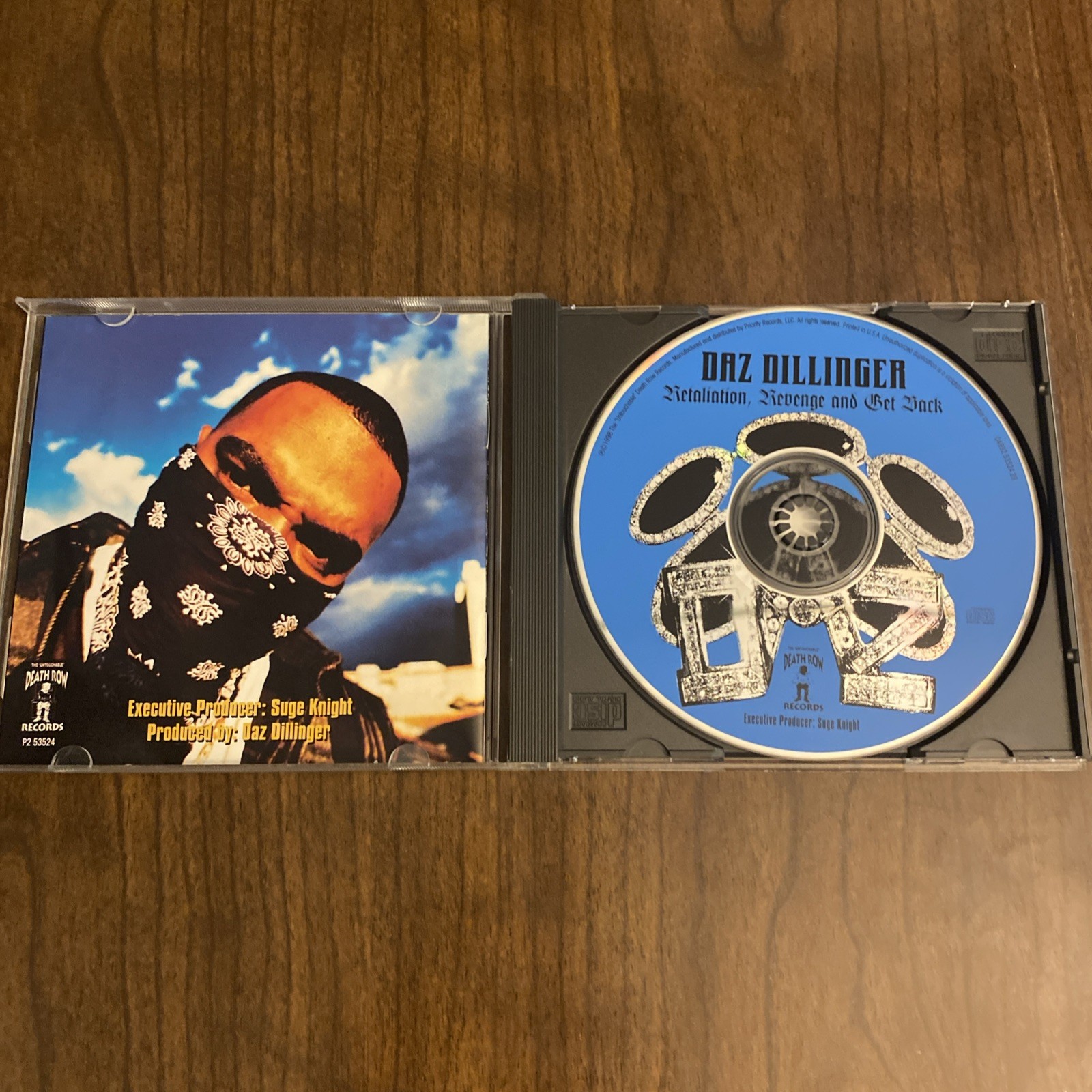 Daz Dillinger Retaliation, Revenge And Get Back Used CD