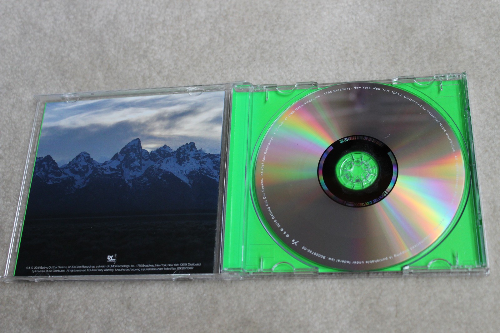 Kanye West - ye (I Hate Being Bi-Polar It's Awesome) (CD 2018 Def Jam) Hip-Hop
