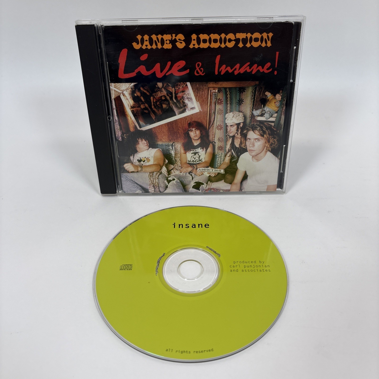 Rare Jane’s Addiction - Live & Insane! - L.A Palladium (CD/1990)