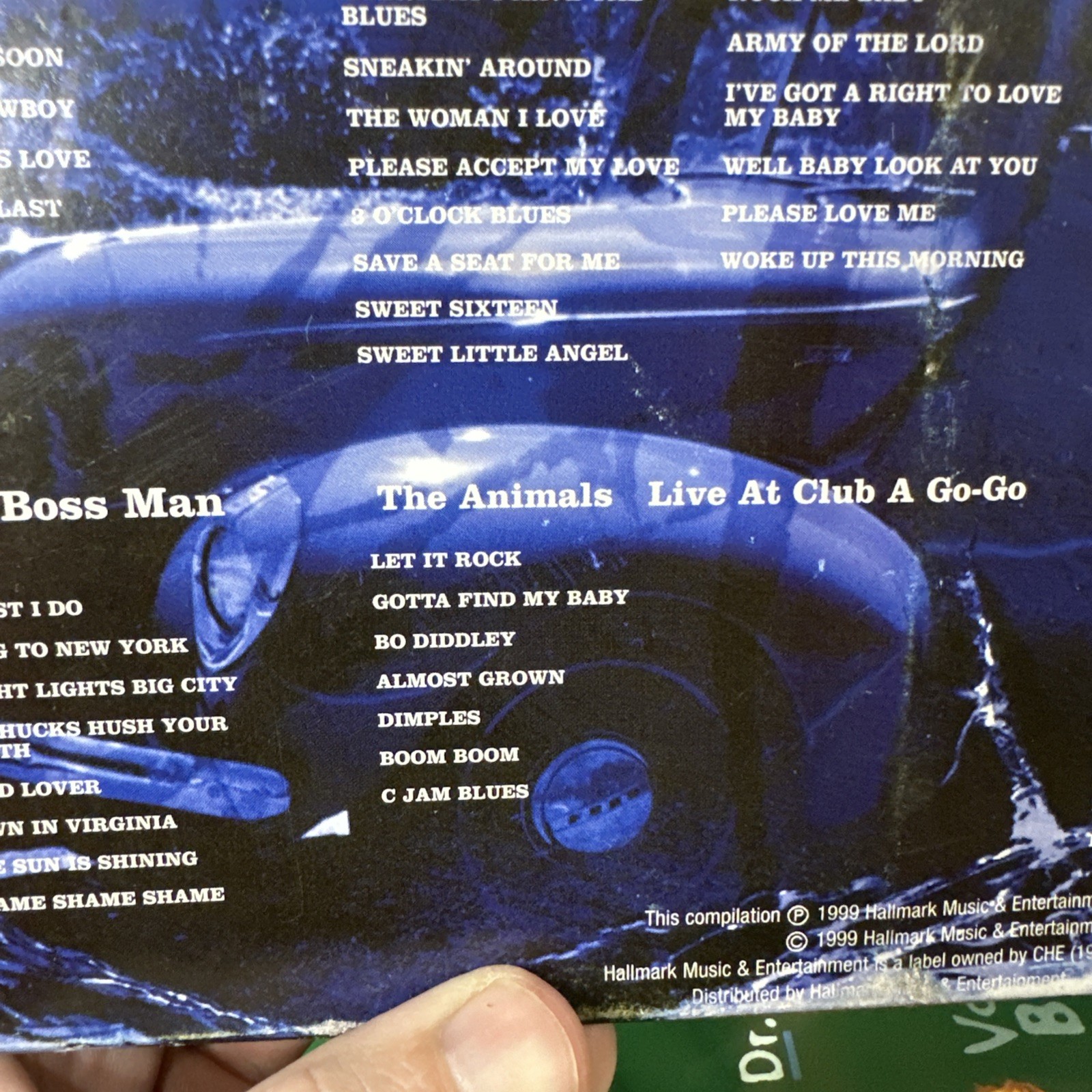 The Blue Box 6-CD Set Jazz Legends BB King Dr John The Animals Jimmy Reed + More