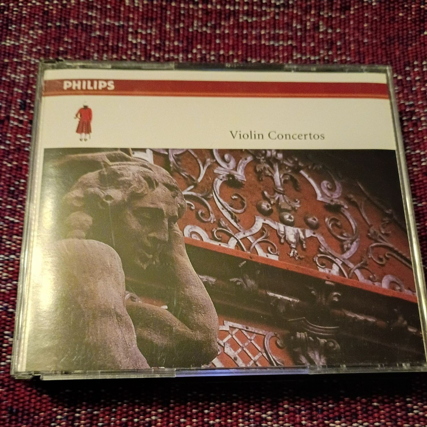 Wolfgang Amadeus Mozart Violin Concertos CD Set By Philips