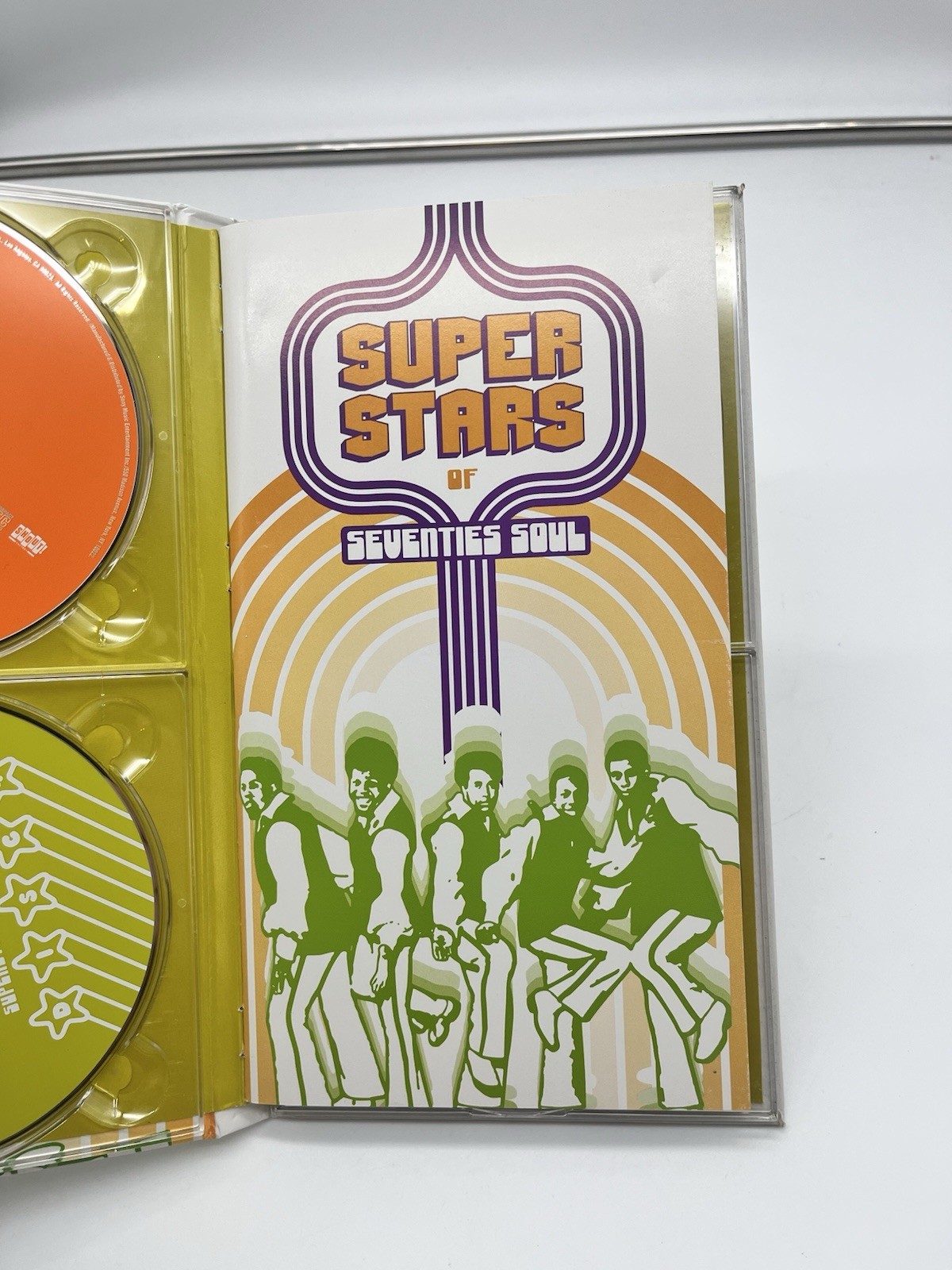 Super Stars Of Seventies Soul (70s). [4 CD box set R&B Disco Funk] Shout Factory