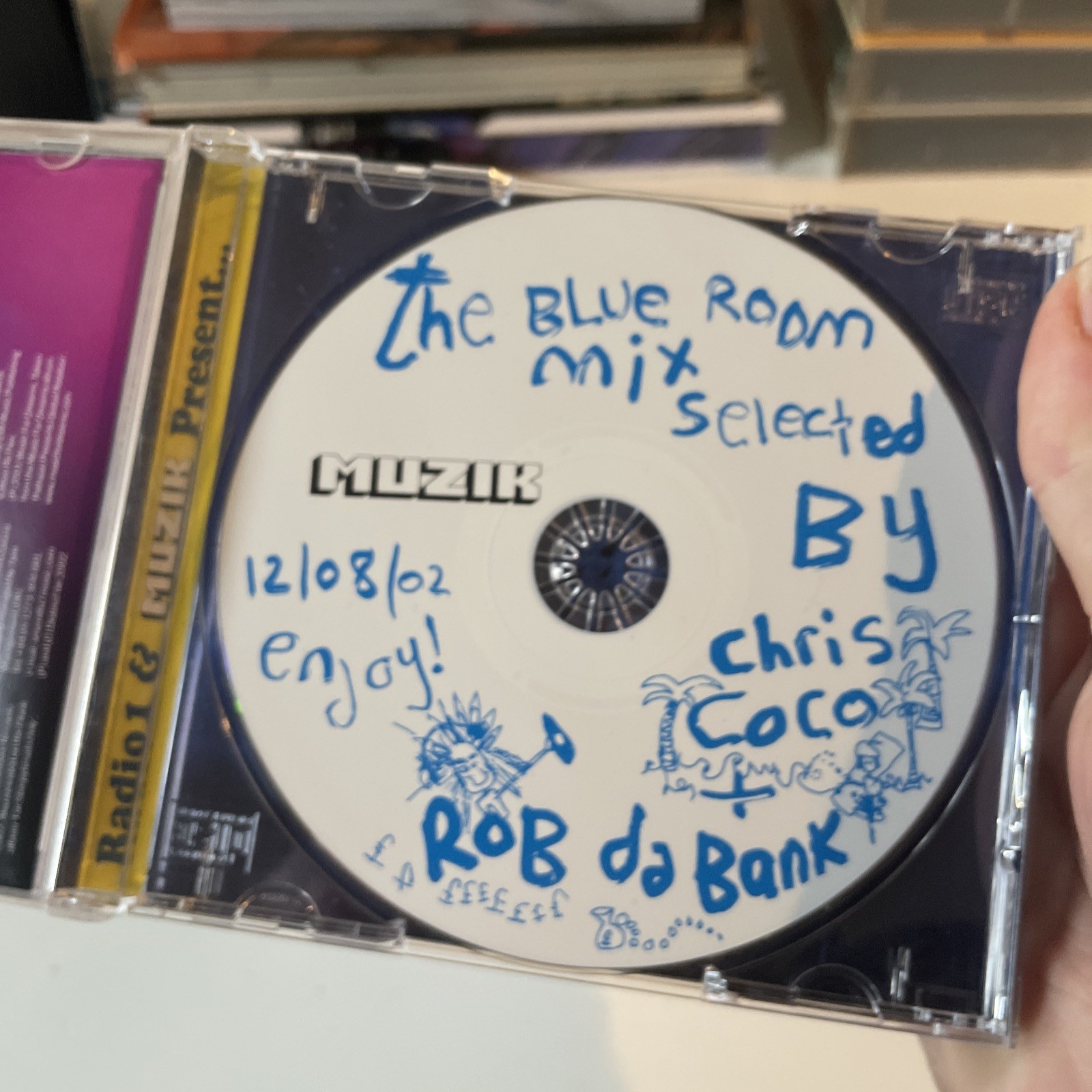 The Blue Room : Mixed By Chris Coco & Rob Da Bank - 2002 Muzik Magazine CD