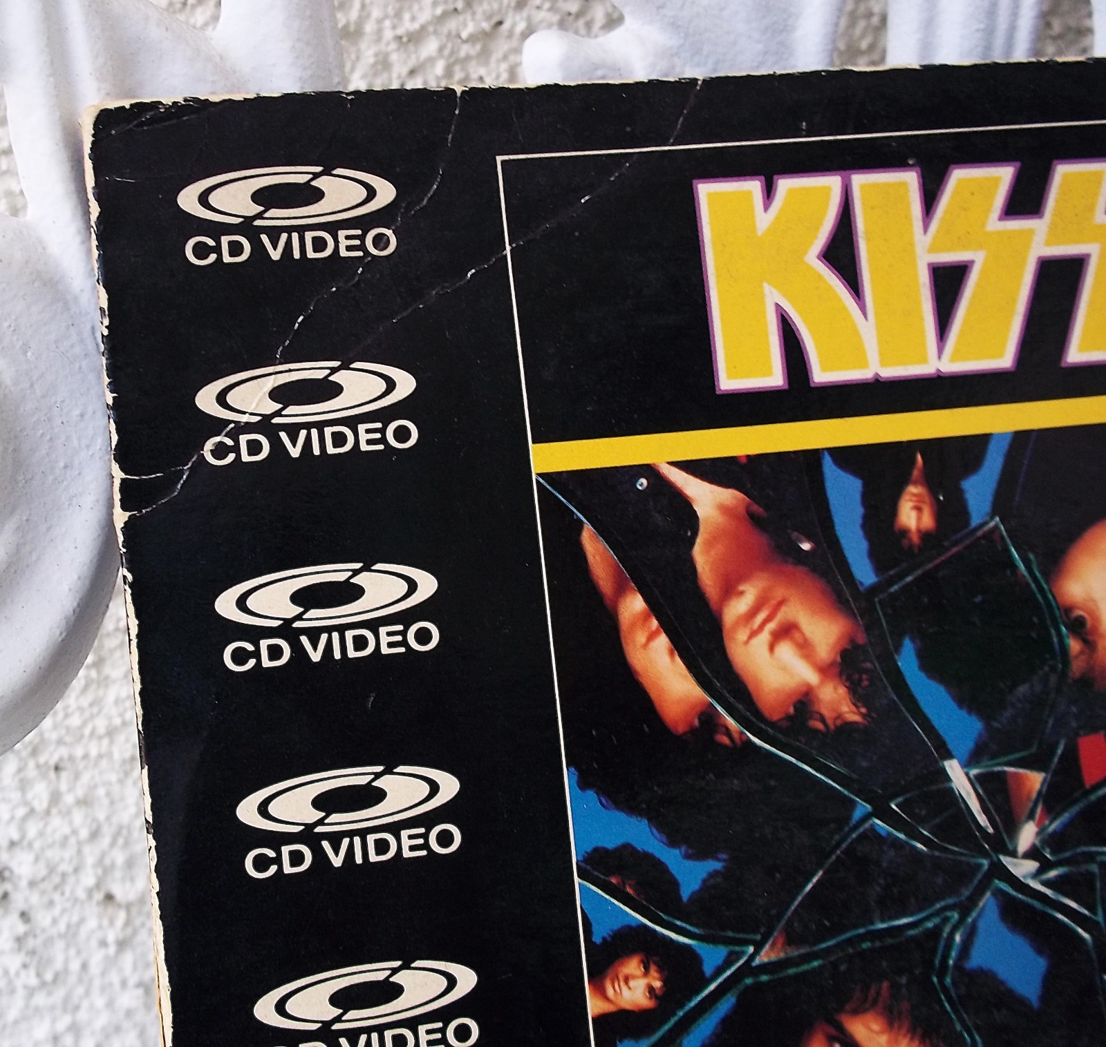 Vintage Kiss Crazy Nights Rare Video CD CDV Polygram 1988 Band Collection 8 Inch