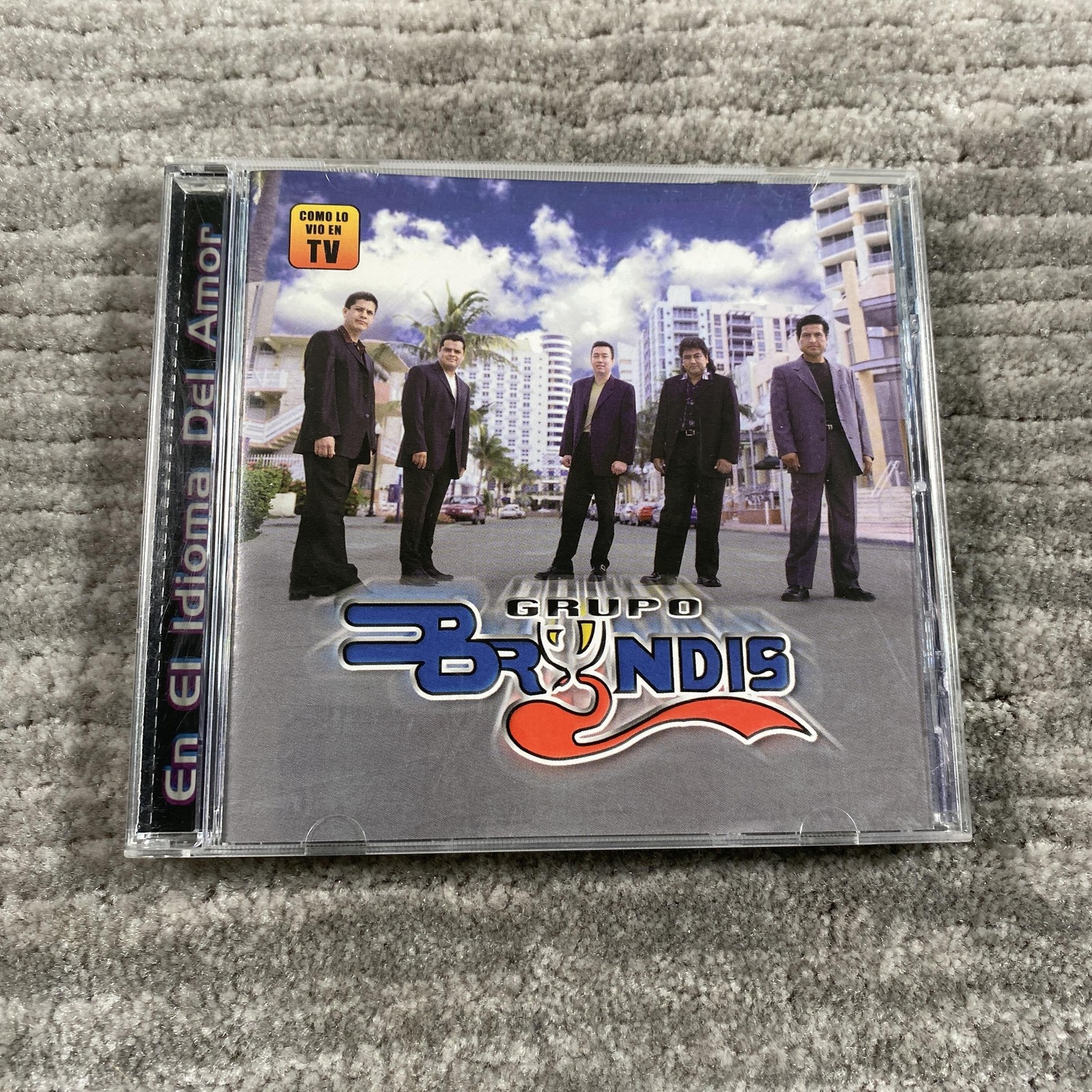 Grupo Bryndis CD En El Idioma Del Amor Latin Cumbia Balada Album Multicolor