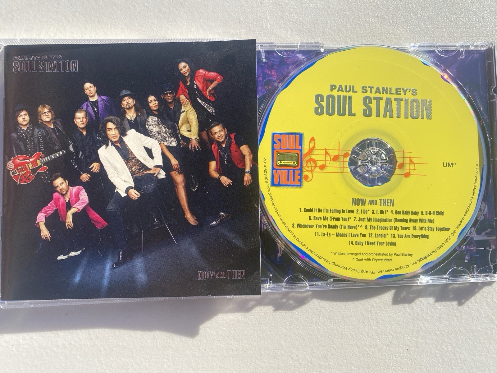 Paul Stanley’s Soul Station Now And Then 2021 CD