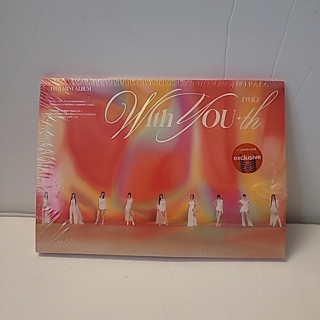 TWICE - With YOU-th (Target Exclusive, CD) 13th Mini Album New/Sealed