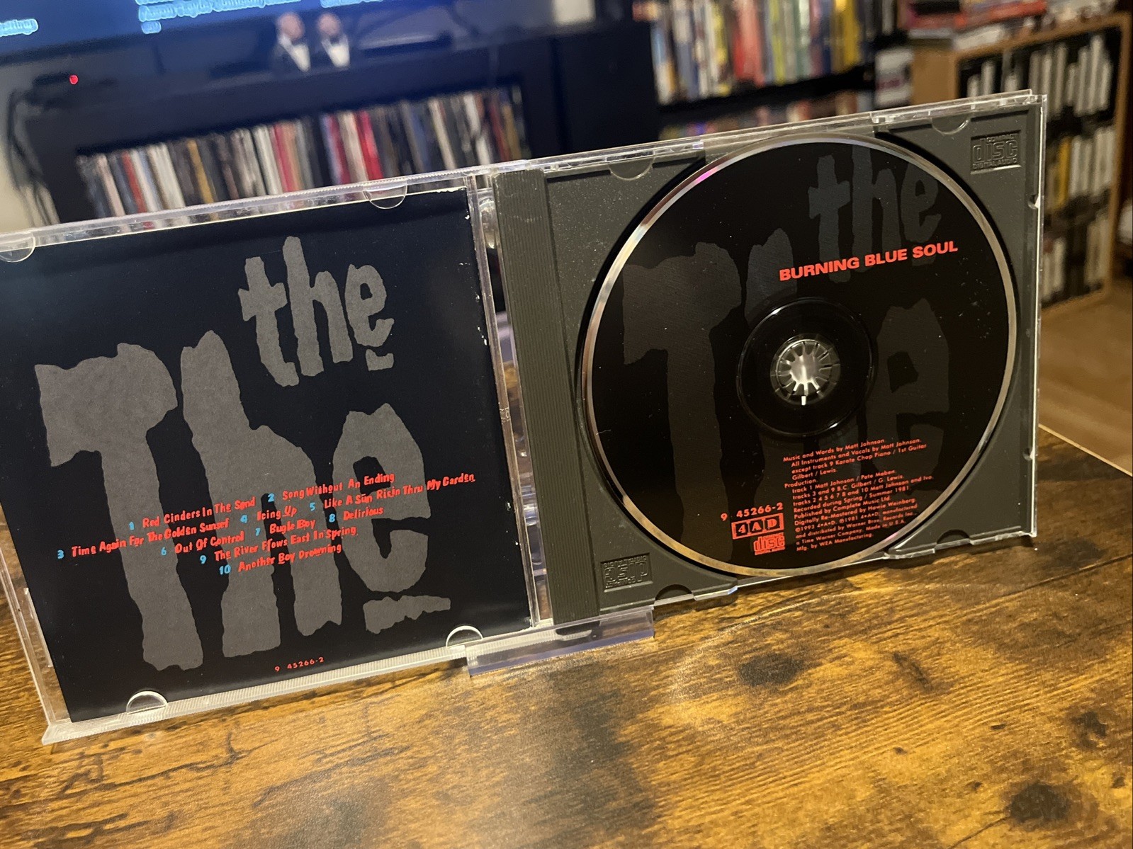 THE THE- 5-CD Lot: Hanky Panky, Mind Bomb, Burning Blue Soul, Dusk, Naked Self