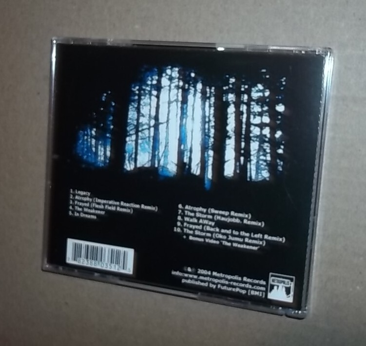 Cesium 137 Luminous cd Metropolis Records 2004 synthpop / futurepop