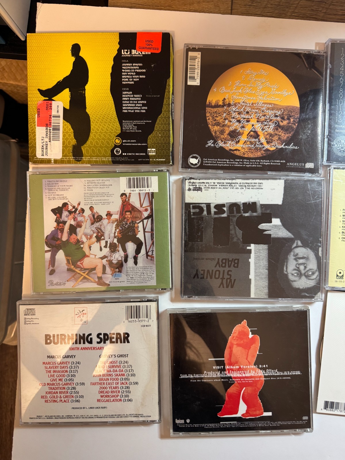 Box of 15 Rock, Punk, New Wave, Metal CDs - VG+ LIST IN DESCRIPTION - Box B4