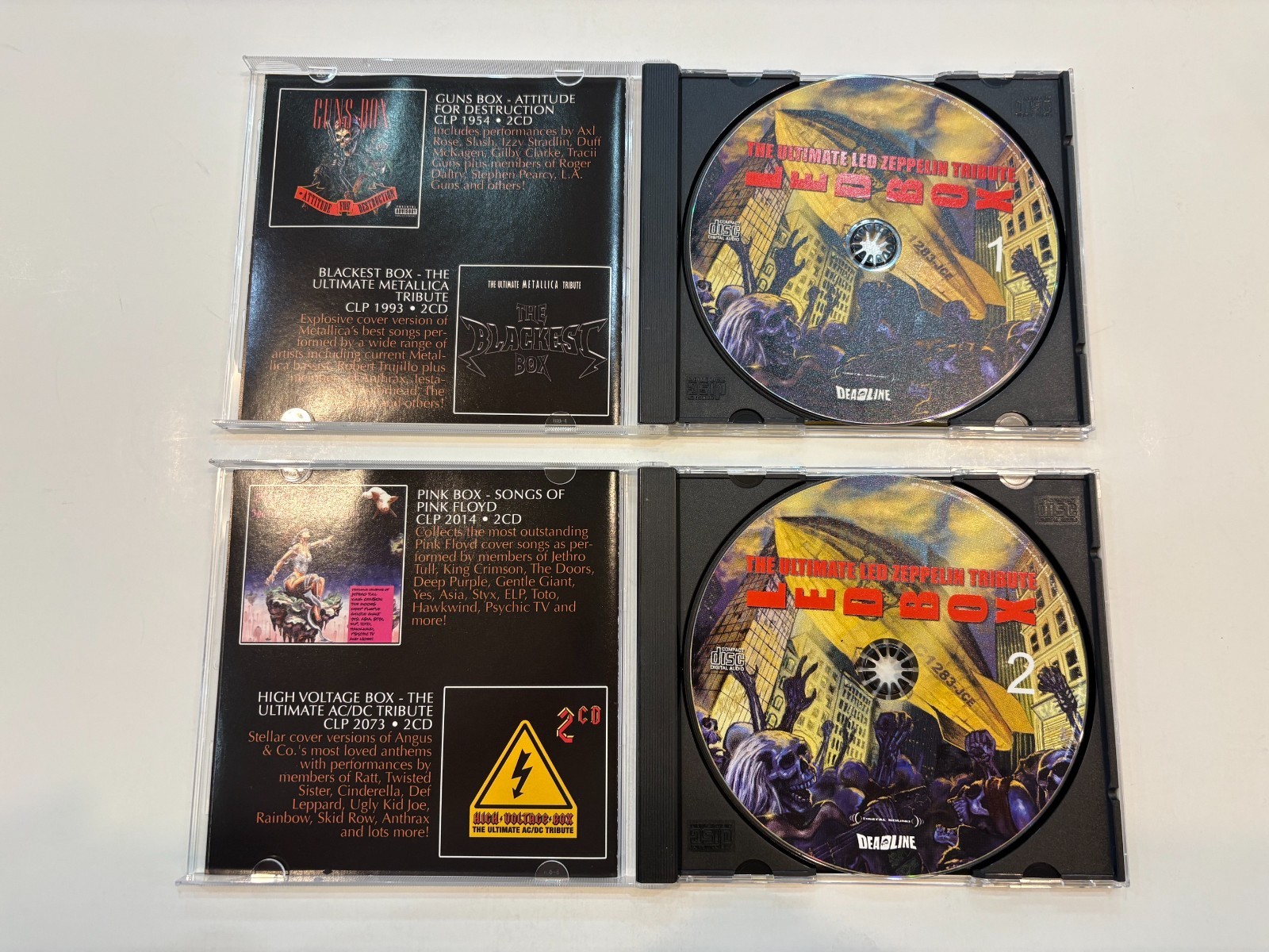 Various - Led Box - The Ultimate Tribute To Led Zeppelin - CD x 2 - CLP 2199