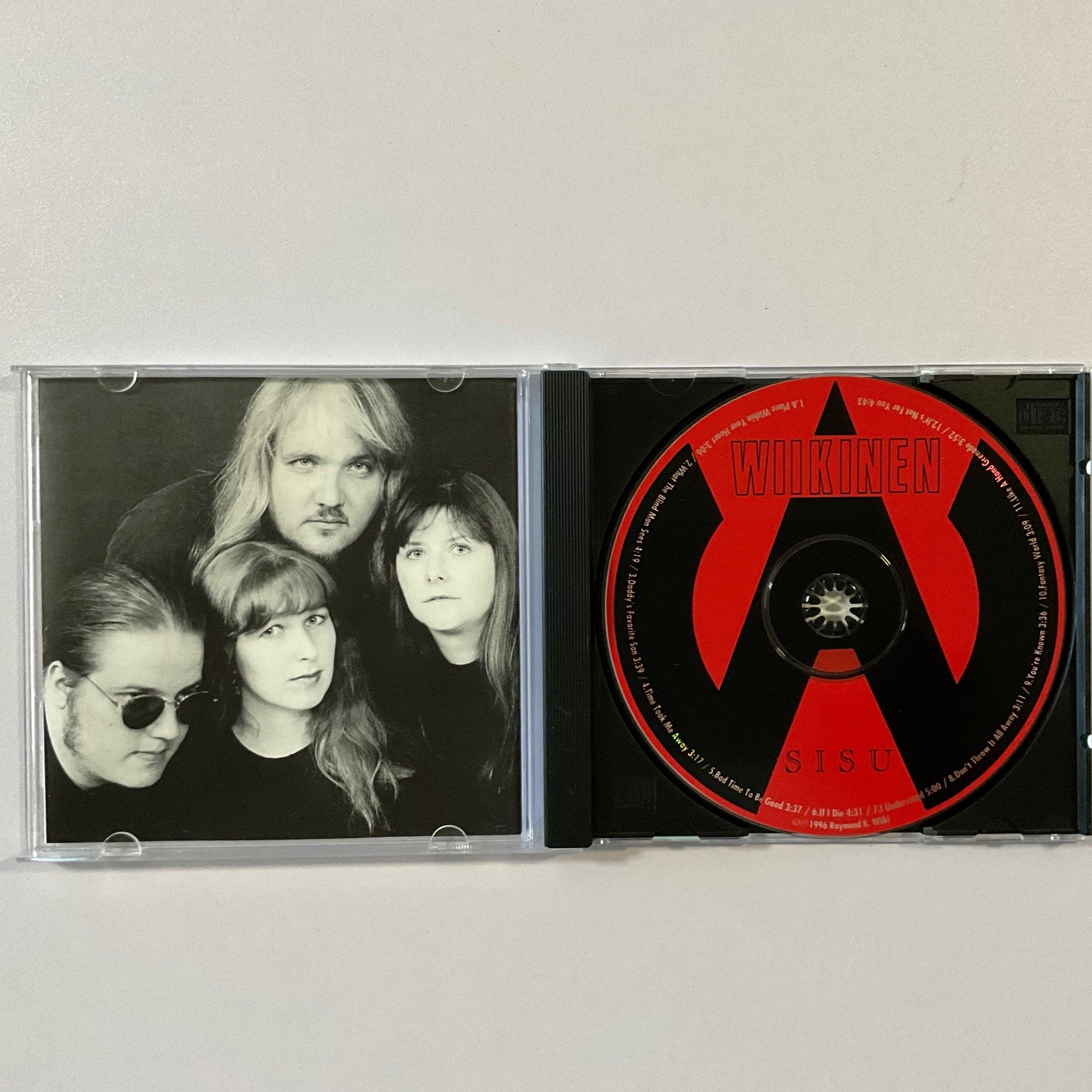 Wiikinen - Sisu CD 1996 Finnish HEAVY METAL Rock Independent Label HTF OOP