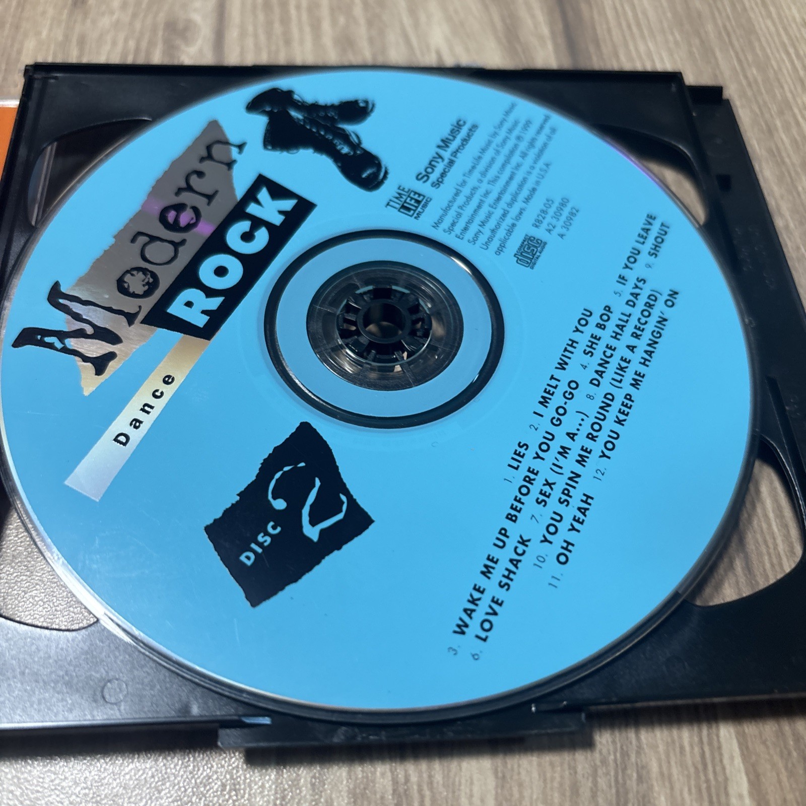 Modern Rock Dance 2CD Time Life Romantics Soft Cell Modern English B-52s Blondie