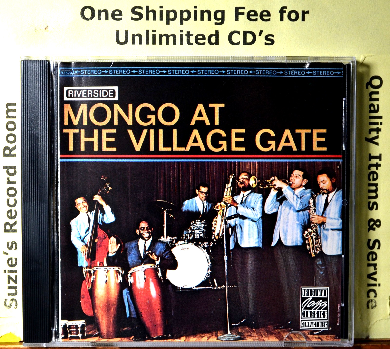 CD Mongo Santamaria at the Village Gate EX++ NICE DISC Latin JAZZ Mongo's Groove