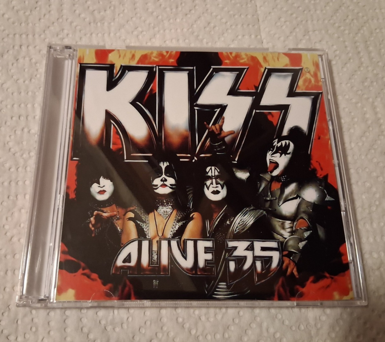 KISS ALIVE 35 HELSINKI FINLAND 05-27-2008 2 CD'S!! GENE SIMMONS ACE FREHLEY