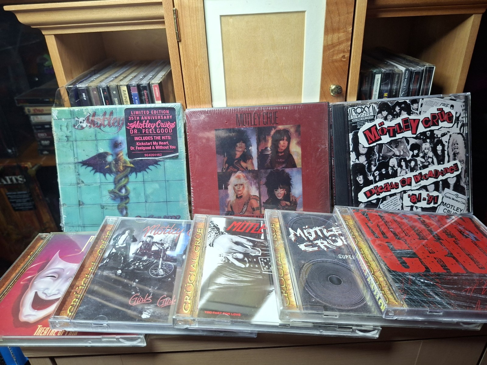 Motley Crue Girls, Girls, Girls Crucial Crue Cd Lot Shout At The Devil