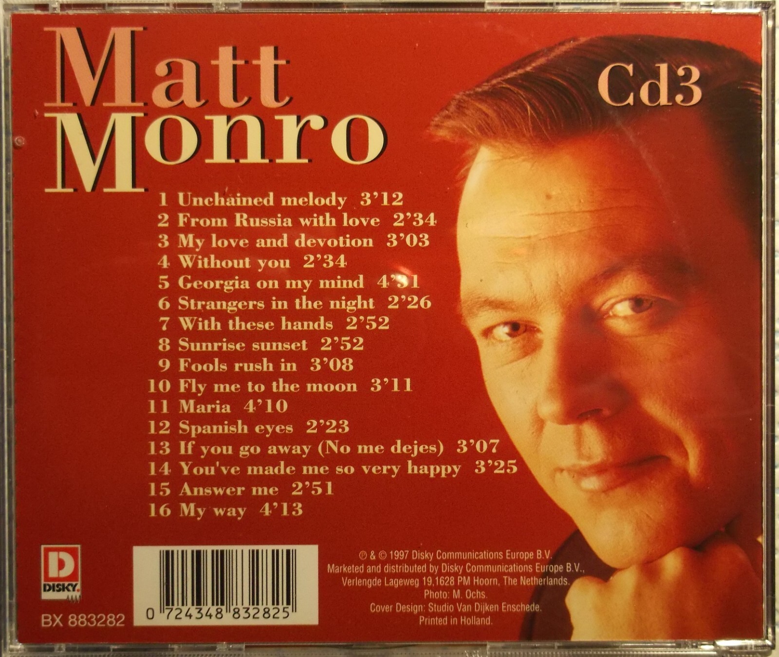 Matt Monro - Moment To Moment 3 CD Box Set
