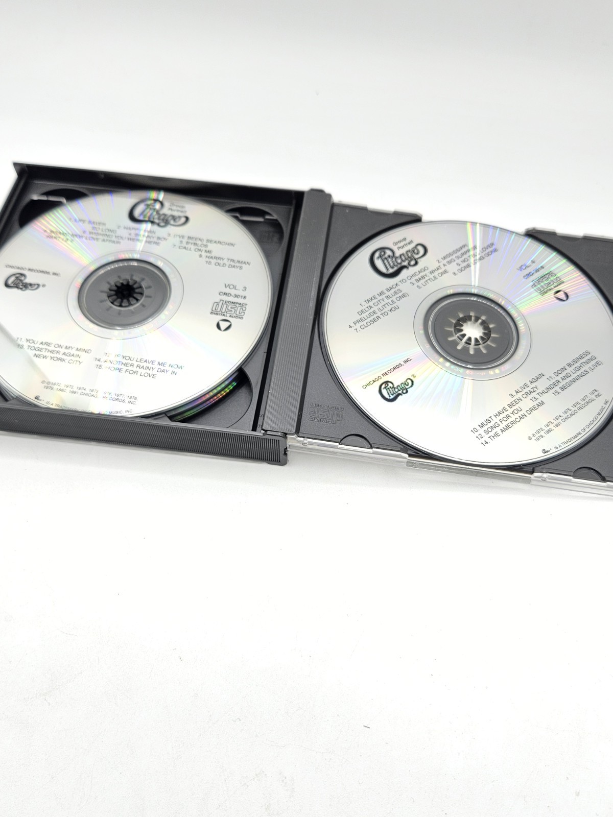 Chicago Group Portrait 4 CD Feb-1993 4 Discs, Chicago Records Dist. Like New!