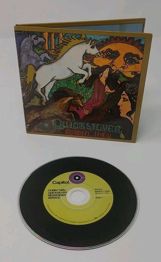 QUICKSILVER MESSENGER SERVICE - Comin' Thru CD 2012 Culture Factory LIKE NEW!