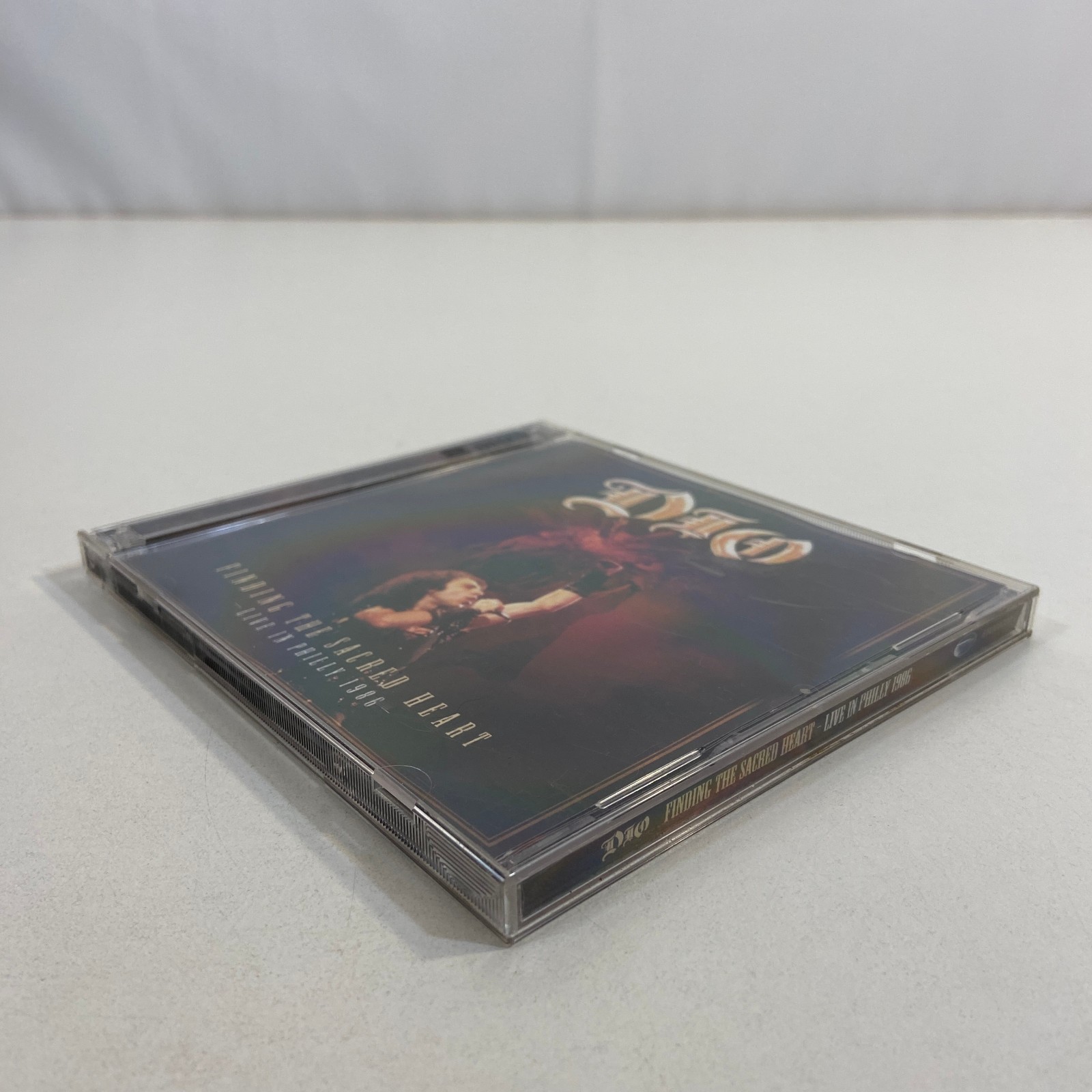 Dio Finding the Sacred Heart Live in Philly 1986 CD Eagle Records Rock n Roll