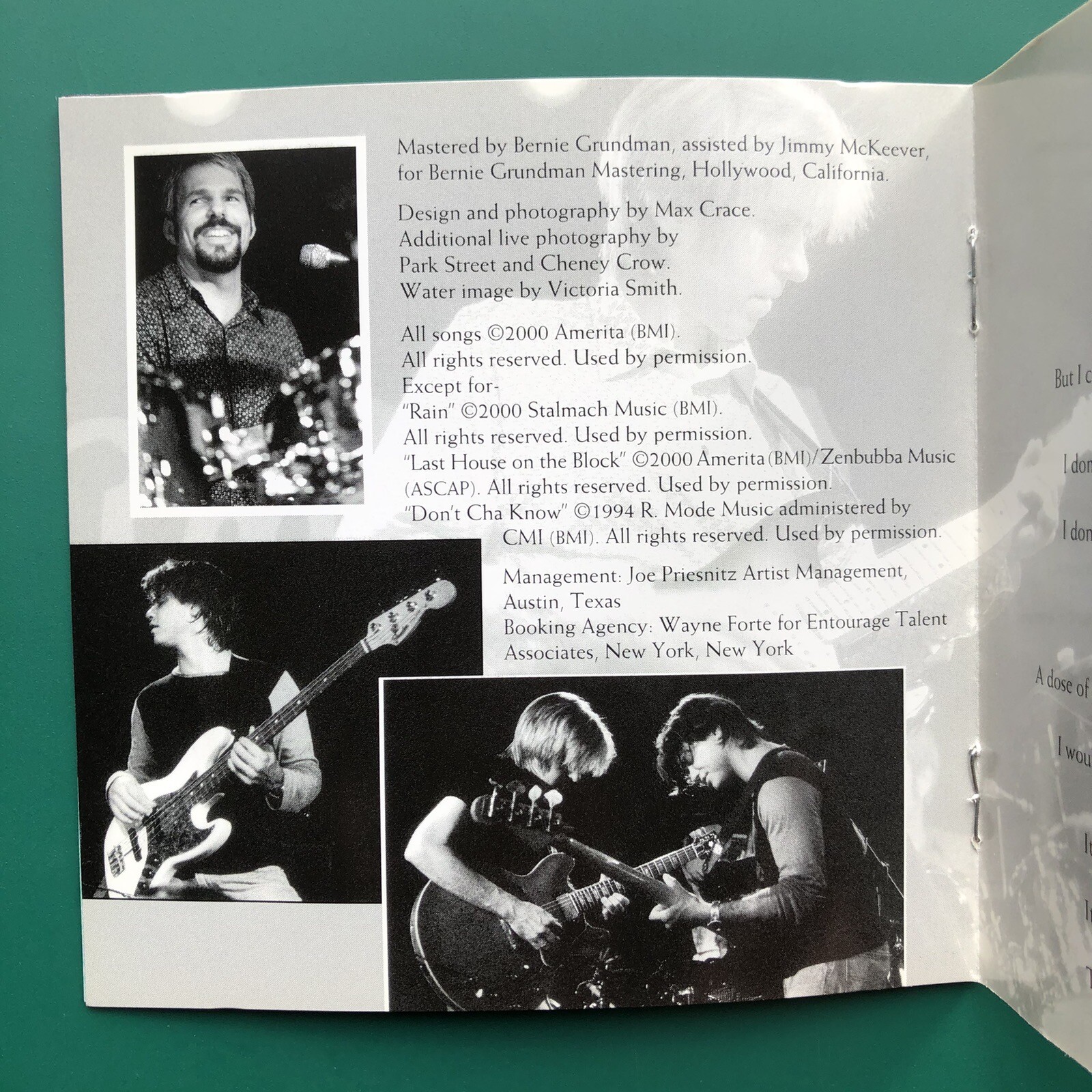 Eric Johnson, Alien Love Child LIVE AND BEYOND Blues Rock CD Digibox Zenland USA