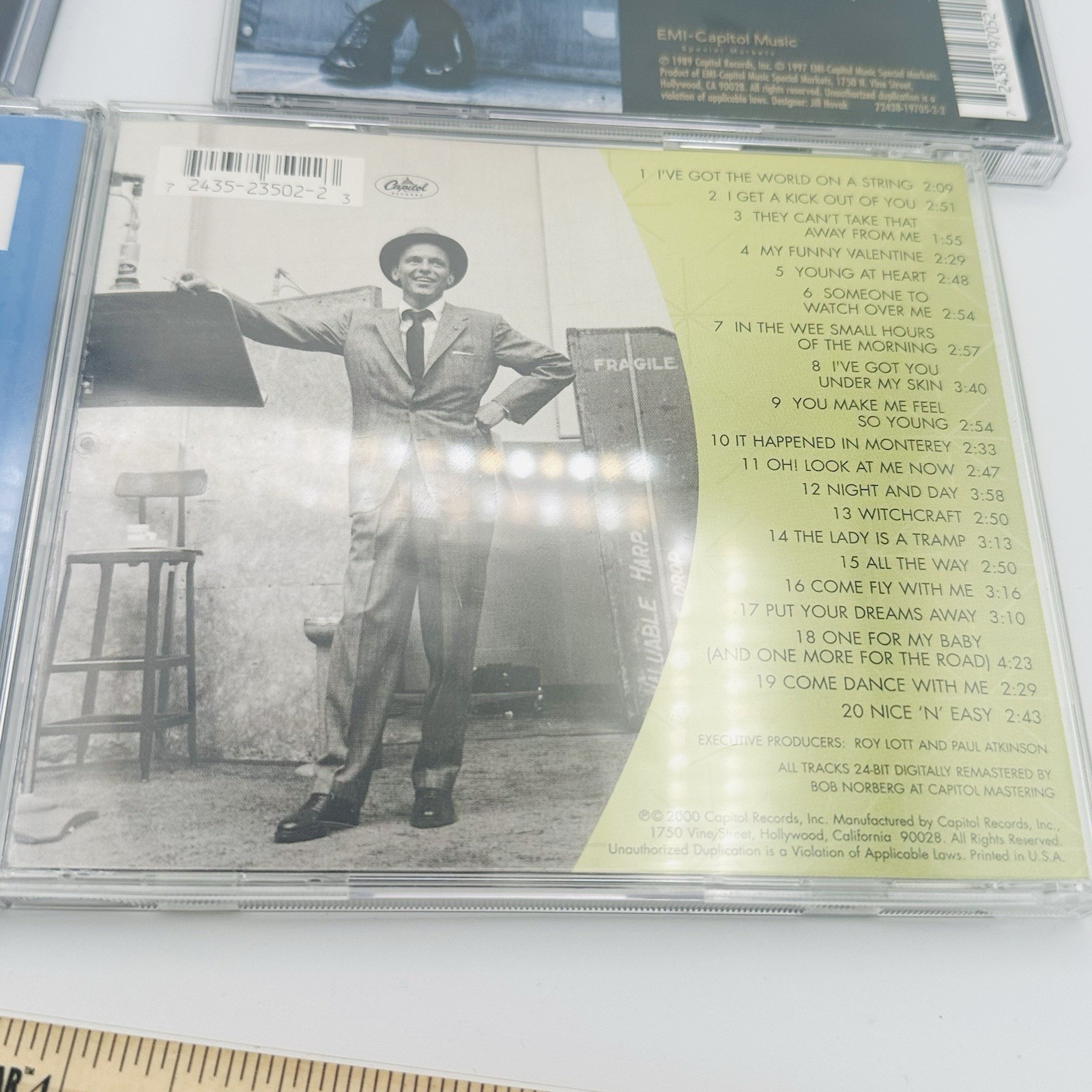 Frank Sinatra CD Lot Of 5 Collector Jazz Vocal CDs