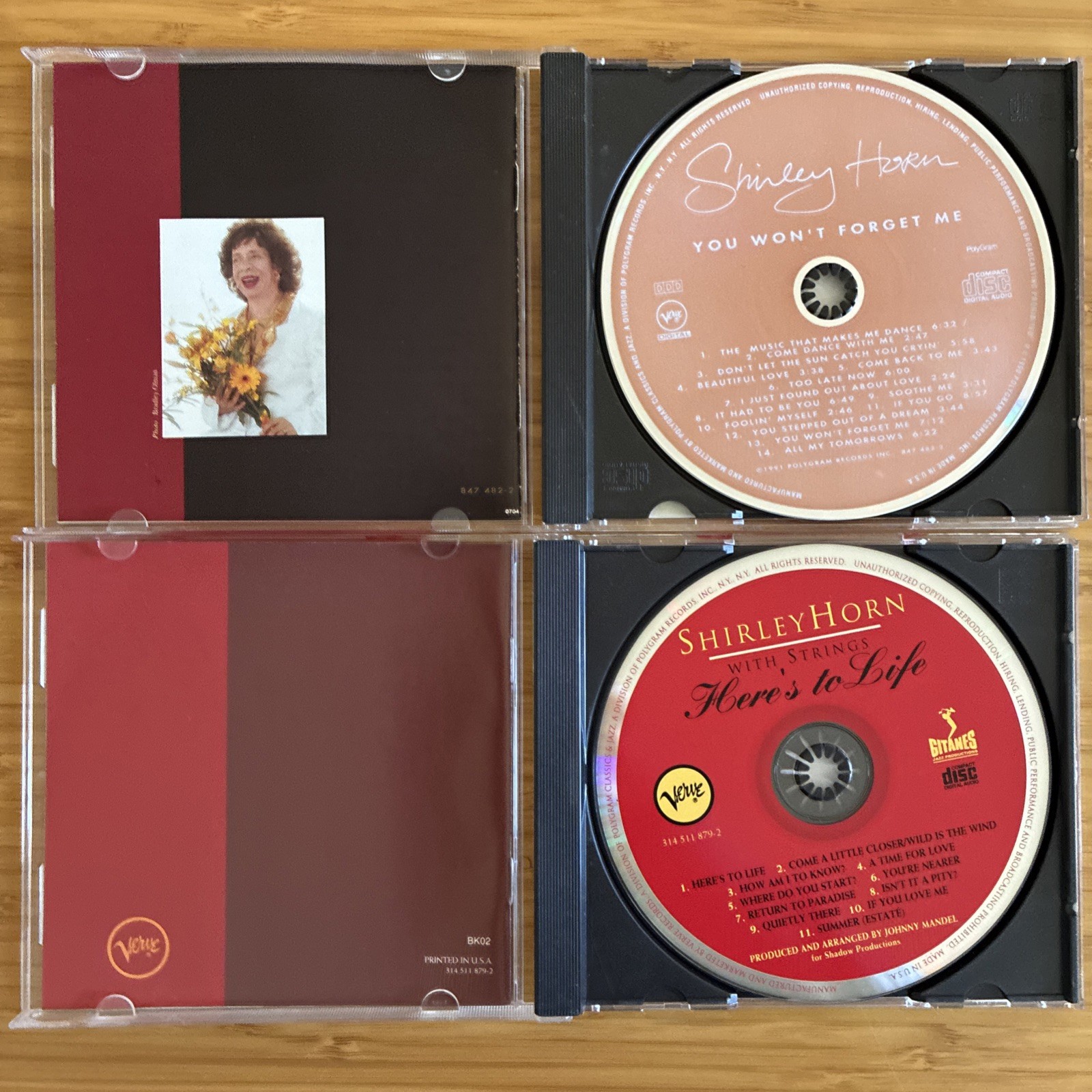 Shirley Horn (4 CD Lot) The Main Ingredient, Live, and MORE! mostly NM discs!