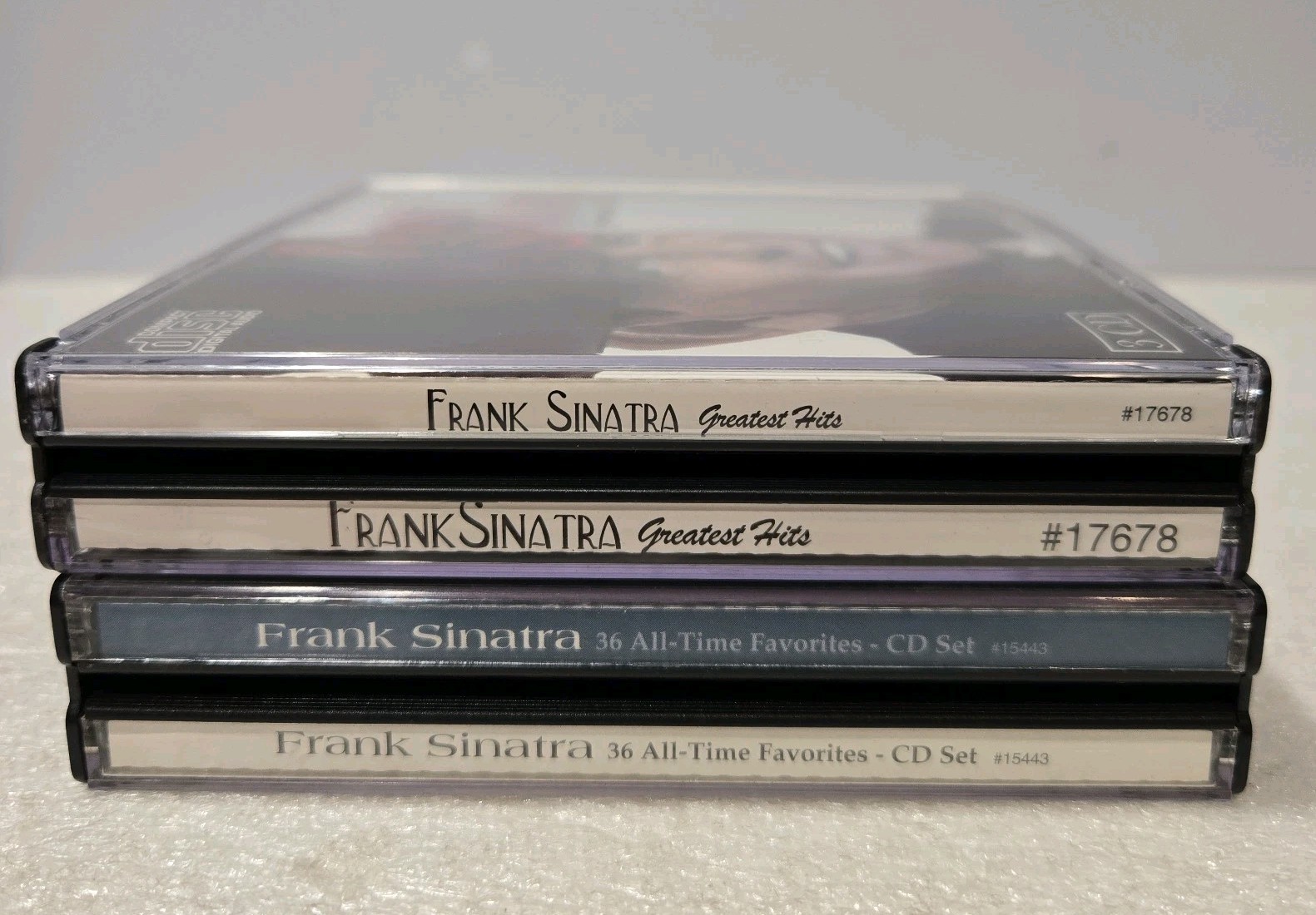 Frank Sinatra (2) 3 CD Sets: 36 All-Time Favorites & Greatest Hits - 6 total CDs