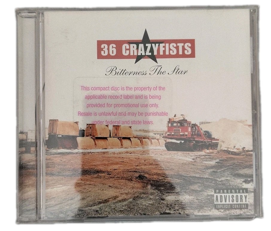Bitterness the Star by 36 Crazyfists (CD, 2002) Rare Promo