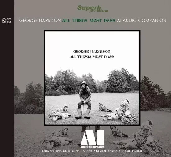 GEORGE HARRISON / AI - AUDIO COMPANION ORIGINAL ANALOG MASTER + AI REMIX 8CD