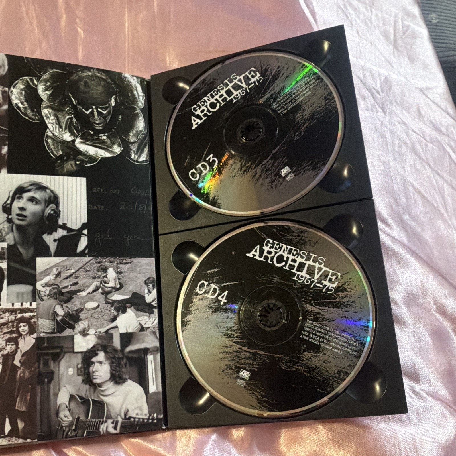 Genesis - Archive 1967-75 Vol. 1 4-CD Box Set Atlantic 1998 82858-2