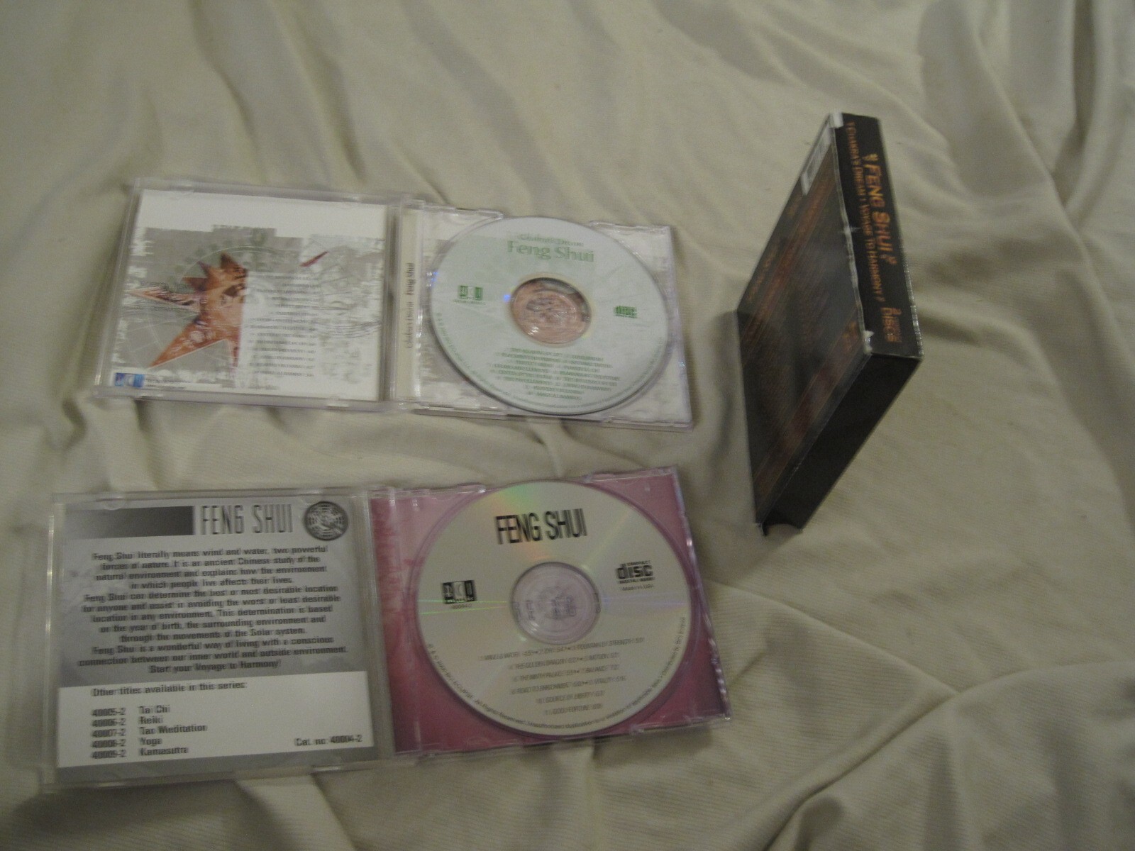 Feng Shui: Chakra's Dream+Voyage To Harmony CD's Ambient New Age Healing