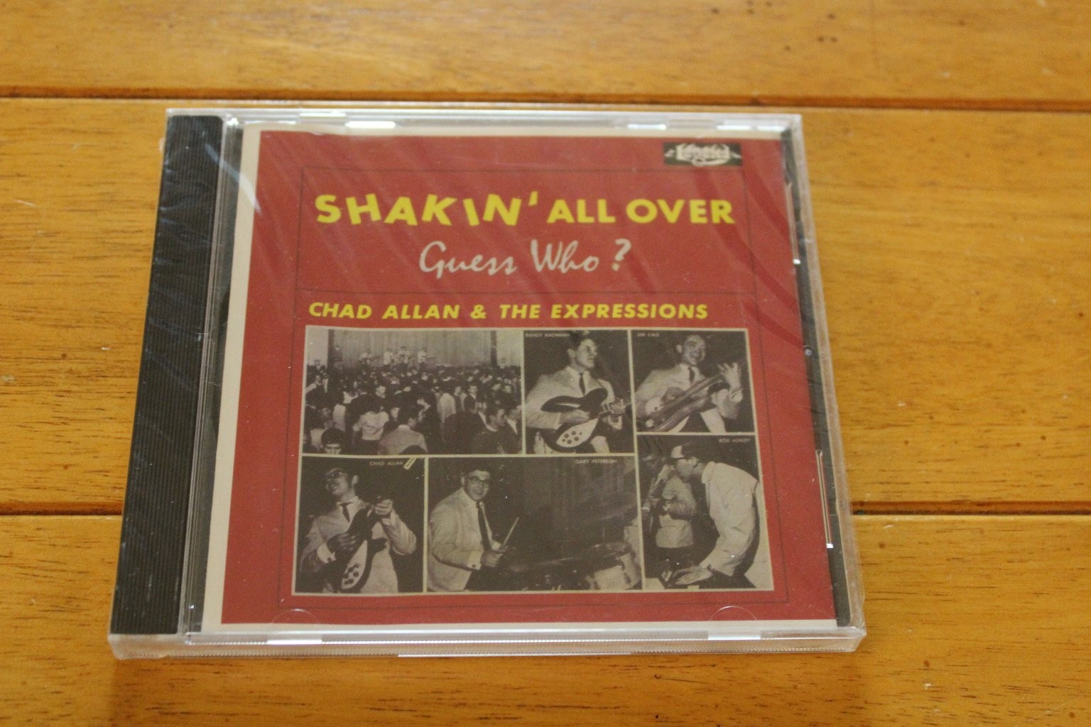 Chad Allan & The Expressions - Shakin All Over CD 1997 Guess Who? Garage Sealed