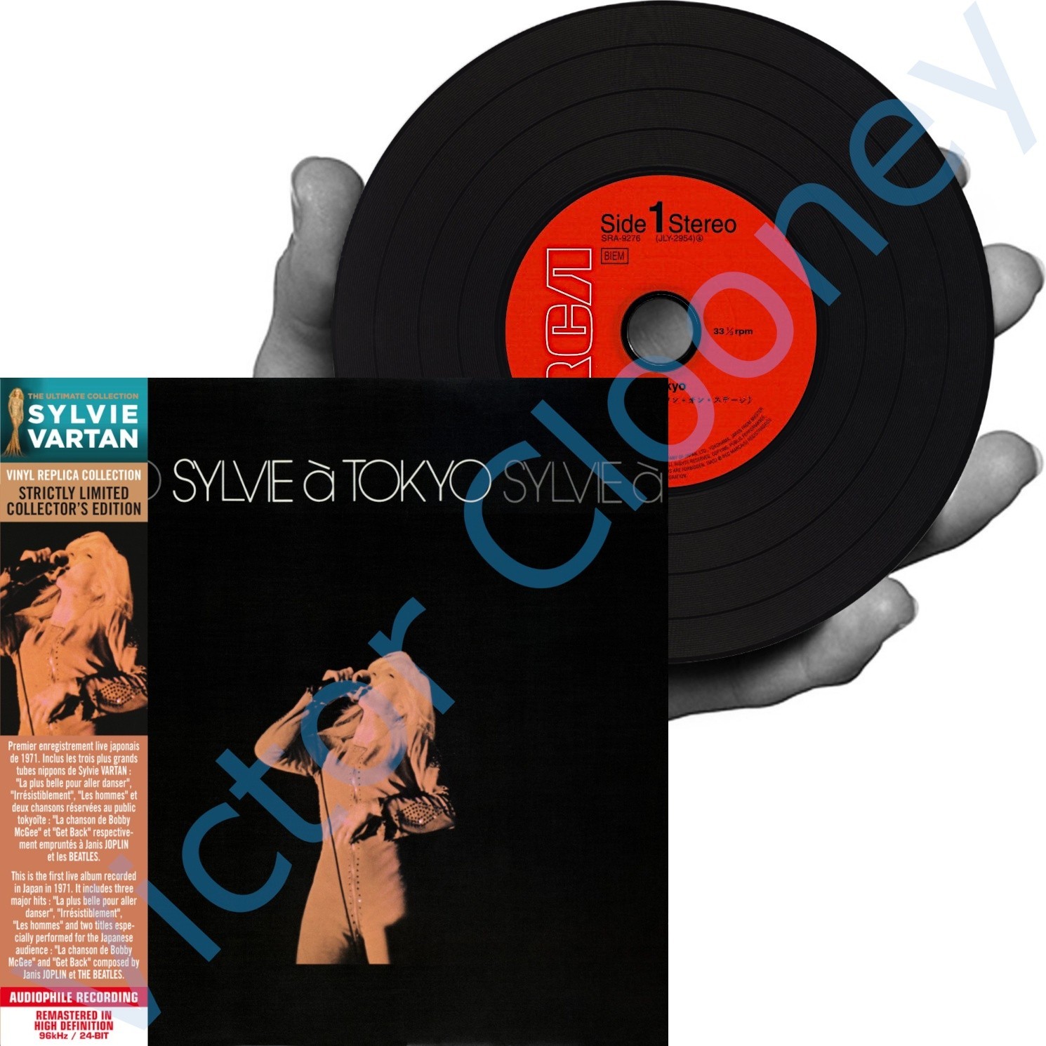 SYLVIE VARTAN À Tokyo (1971) CULTURE FACTORY 2013 Strictly LTD RMST Mini-LP CD