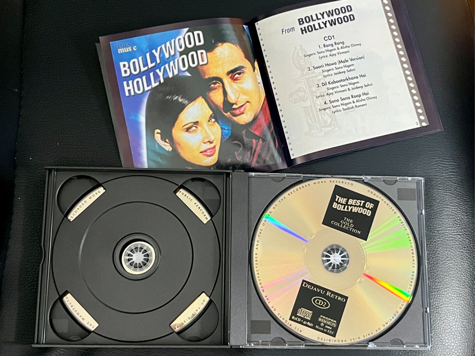 Best Of Bollywood; Original Soundtracks inc. 'Bollywood, Hollywood" 2 x CDs