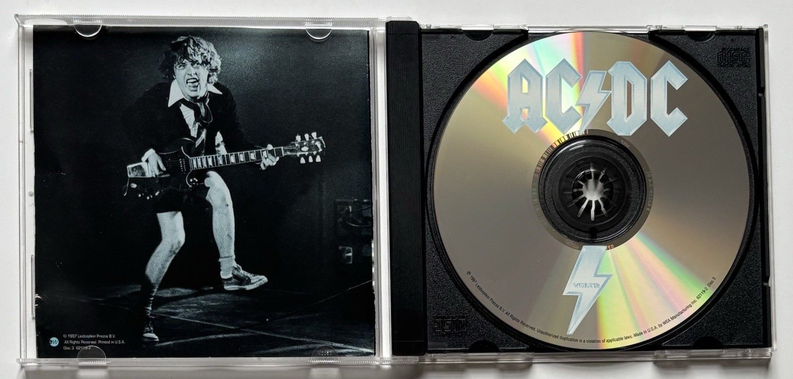 AC/DC CD Lot Let There Be Rock Live Paris (2-Disc) Bonfire VOLTS Back in Black