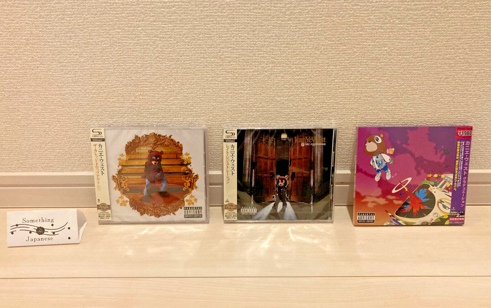 KANYE WEST College Dropout +1 /Late Registration/Graduation CD Bonus Tracks JP